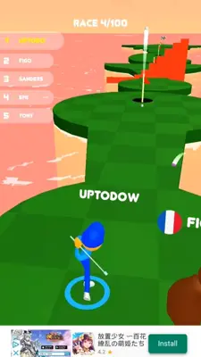 Golf Race android App screenshot 3