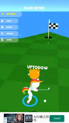 Golf Race android App screenshot 7